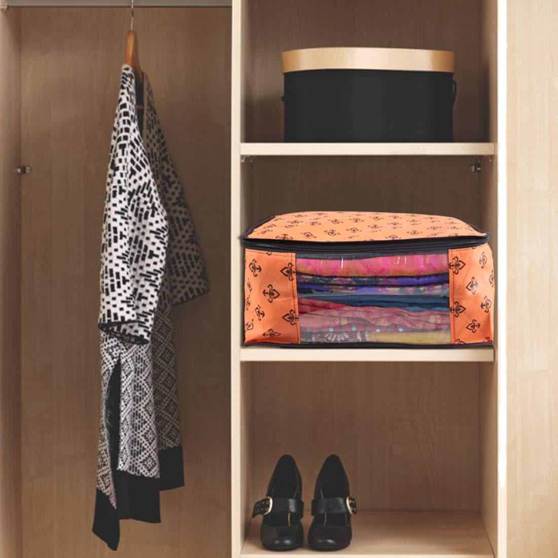 Saree Cover - Non Woven Printed Big Size Saree Covers ( Pack of 3 )