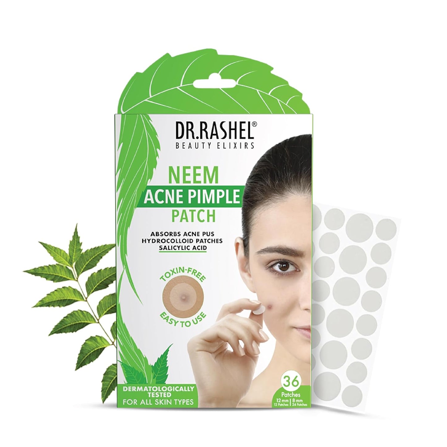 Neem Pimple Patch – Salicylic Acid, Pack of 36