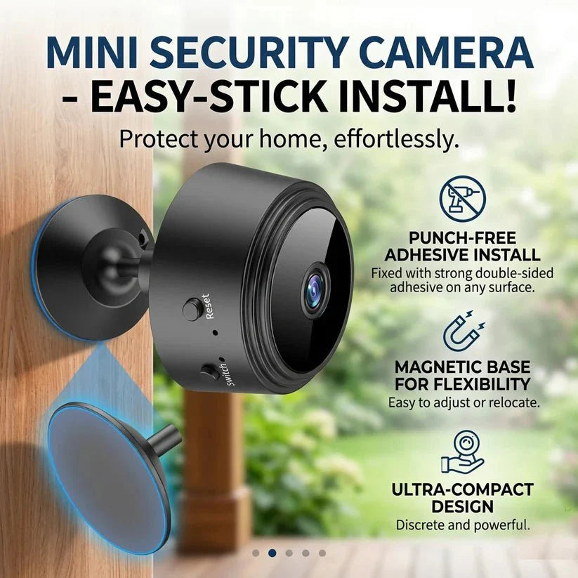 HD Wi-Fi CCTV Camera – Rechargeable, Night Vision