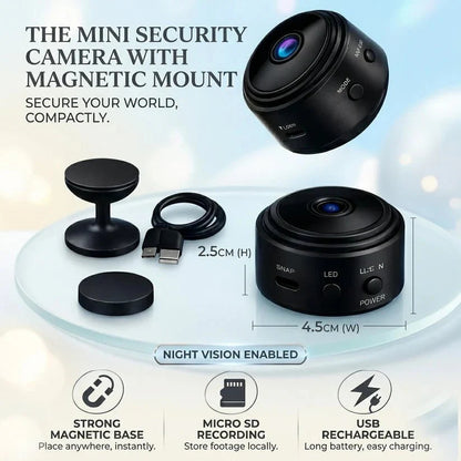 HD Wi-Fi CCTV Camera – Rechargeable, Night Vision